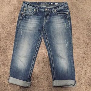 Miss me Cuffed Capri